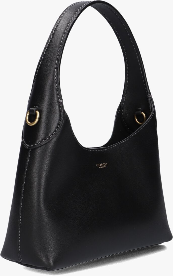 zwarte coach schoudertas brooklyn shoulder bag 23