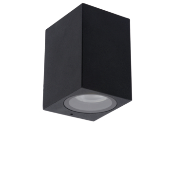 Lucide ZARO wandspot Buiten IP44 Zwart