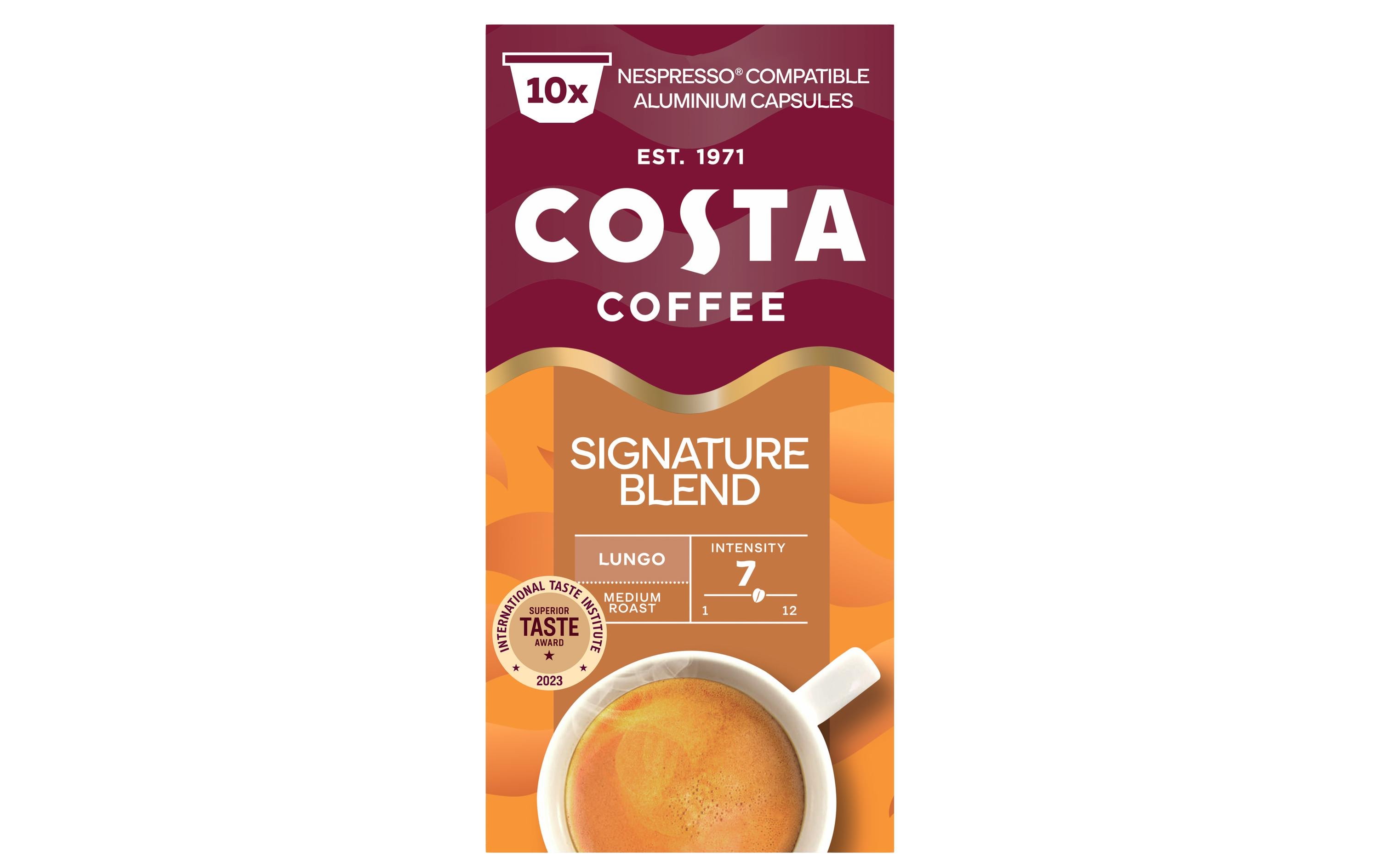 Kaffeekapseln Signature Blend Lungo 10 StückKaffeekapseln für Espresso und Lungo