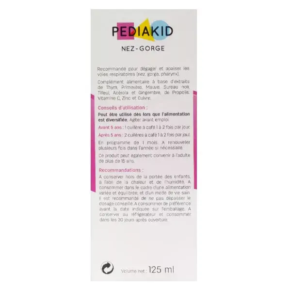 Pediakid Nez Gorge 125ml