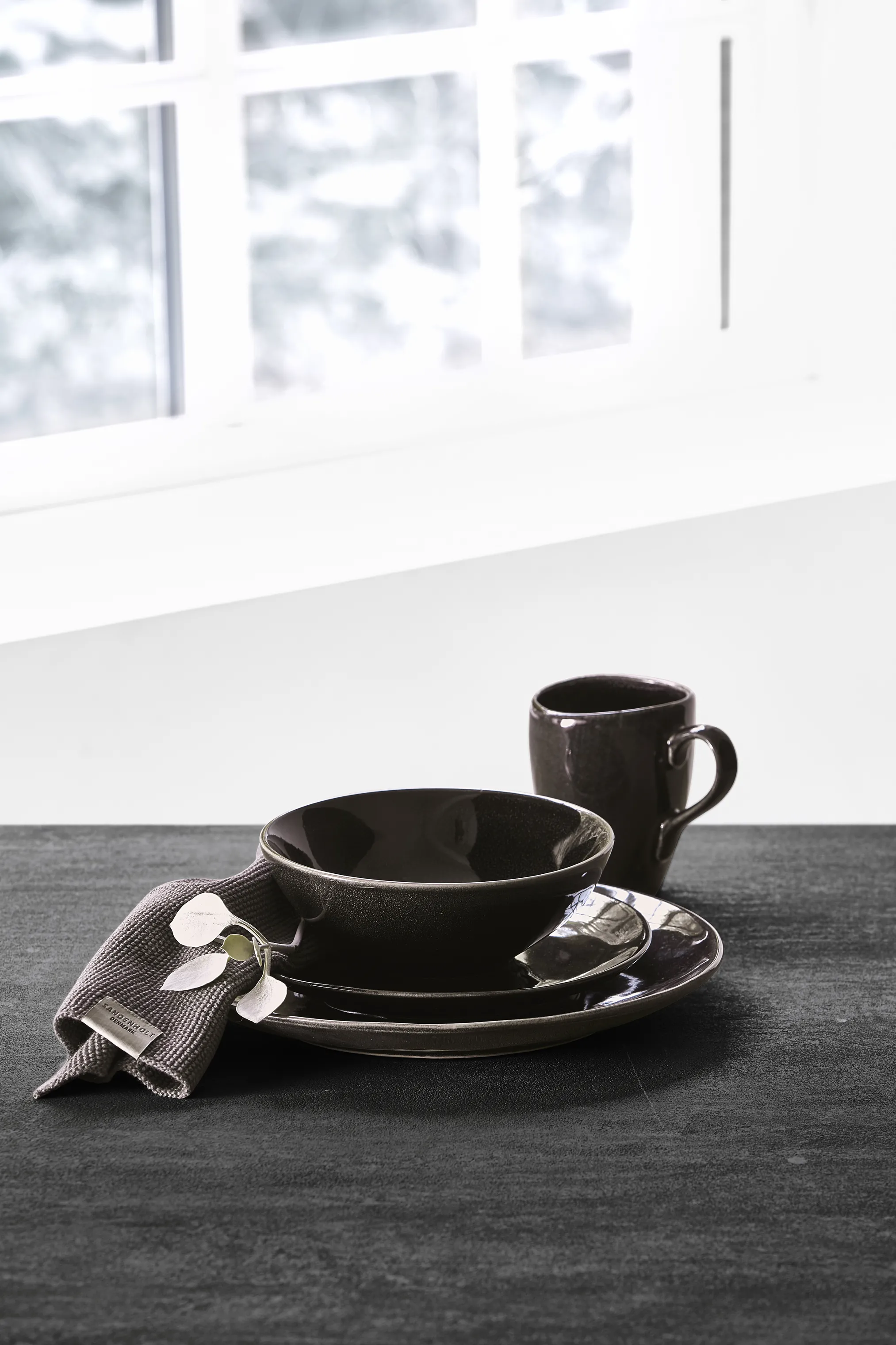 Broste Copenhagen Nordic Coal Tallerken
