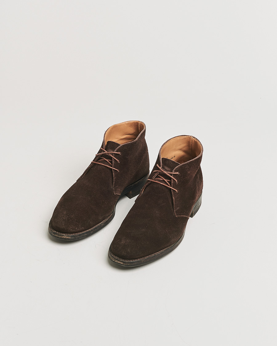 Crockett & Jones Chiltern Dainite Chukka Boot Brown Suede UK7,5 - EU41,5