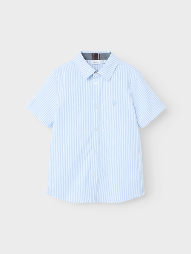 Name It Kurzarmhemd »NKMNEWSA SS SHIRT NOOS«, Baumwolle, normal geschnitten