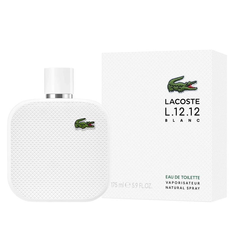 Lacoste L.12.12 Eau De Lacoste Blanc Pure White For Men EDT 175 ml