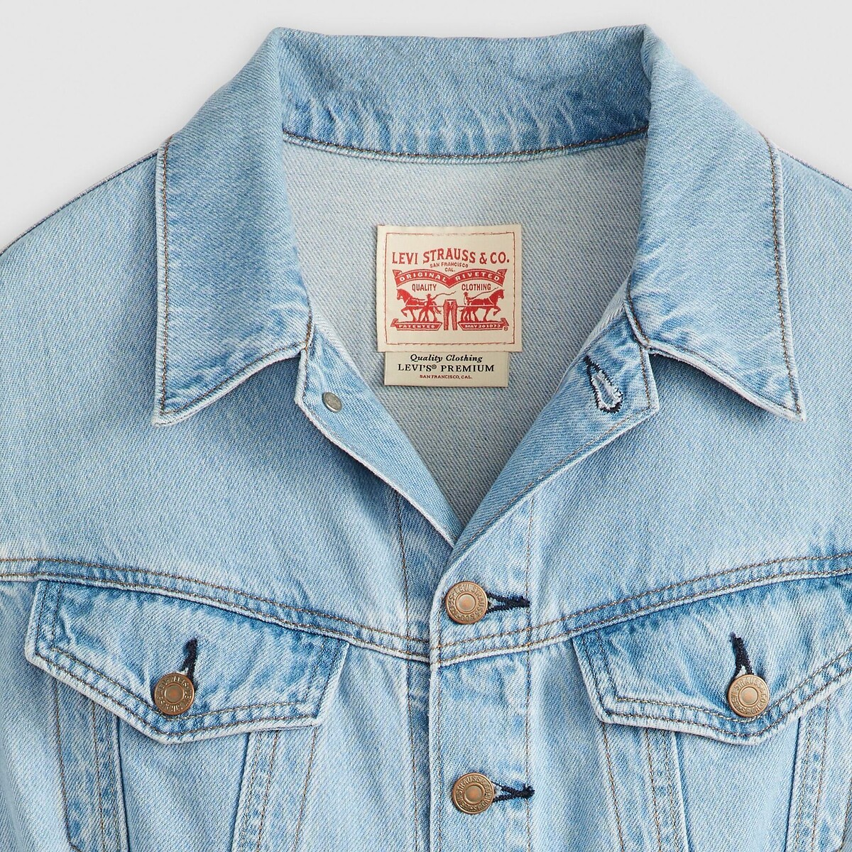 Vestido jeans sem mangas da Levi's