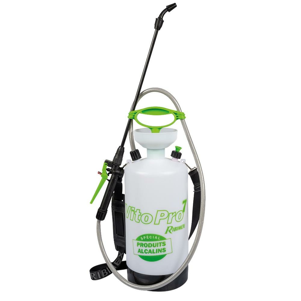 Pulvérisateur 7 litres à pression préalable Vitopro 7 pour produits alcalins