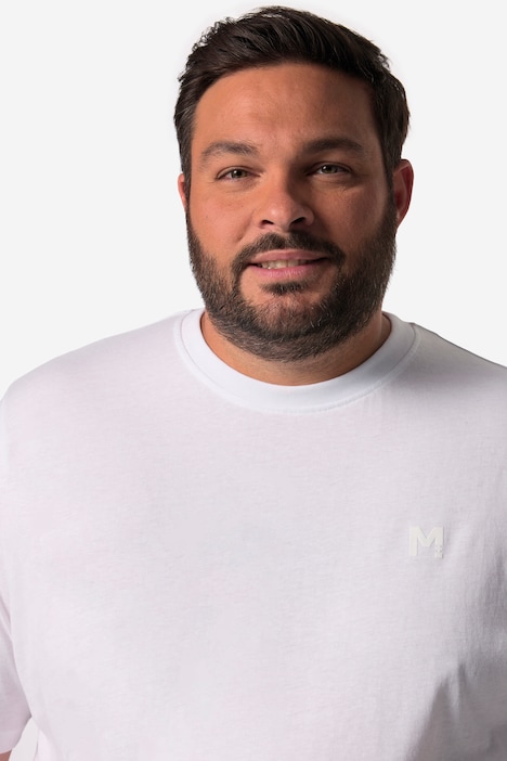 Men+ T-Shirt, Basic, 2er-Pack, Halbarm, Rundhals, bis 8 XL