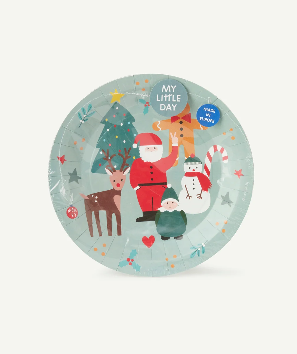 MY LITTLE DAY8 ASSIETTES DE NOËL RECYCLABES