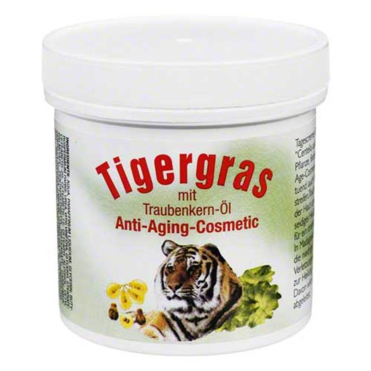 Tigergras Creme mit Traubenkernöl, 250 ml