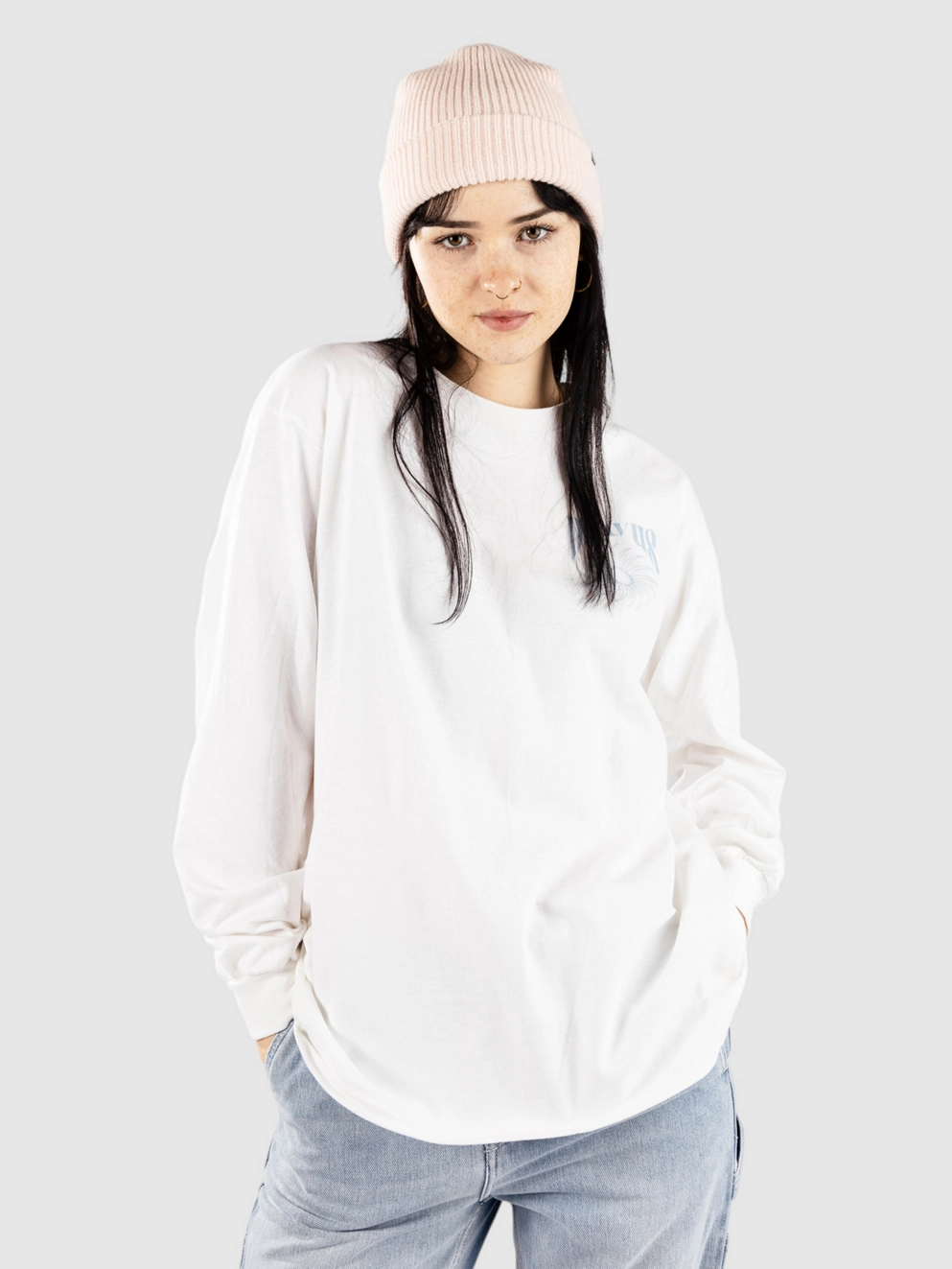 Dravus Run The Sun Long Sleeve T-Shirt white
