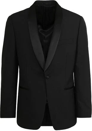 Suitable Blazer Manhatten Wolmix Zwart BLazer Manhatten kopen