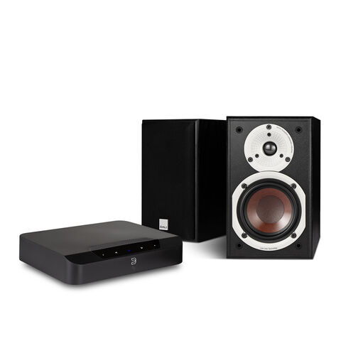 Koop Bluesound POWERNODE EDGE (N230)   Dali Spektor 1 Stereosysteem voor TV | 5 Jaar Garantie