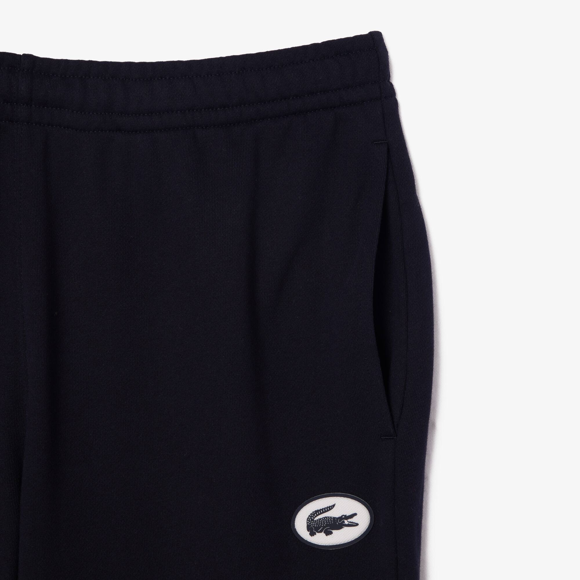 Jogginghose aus Flock-Fleece Trainingshosen - Blau - Lacoste - Herren