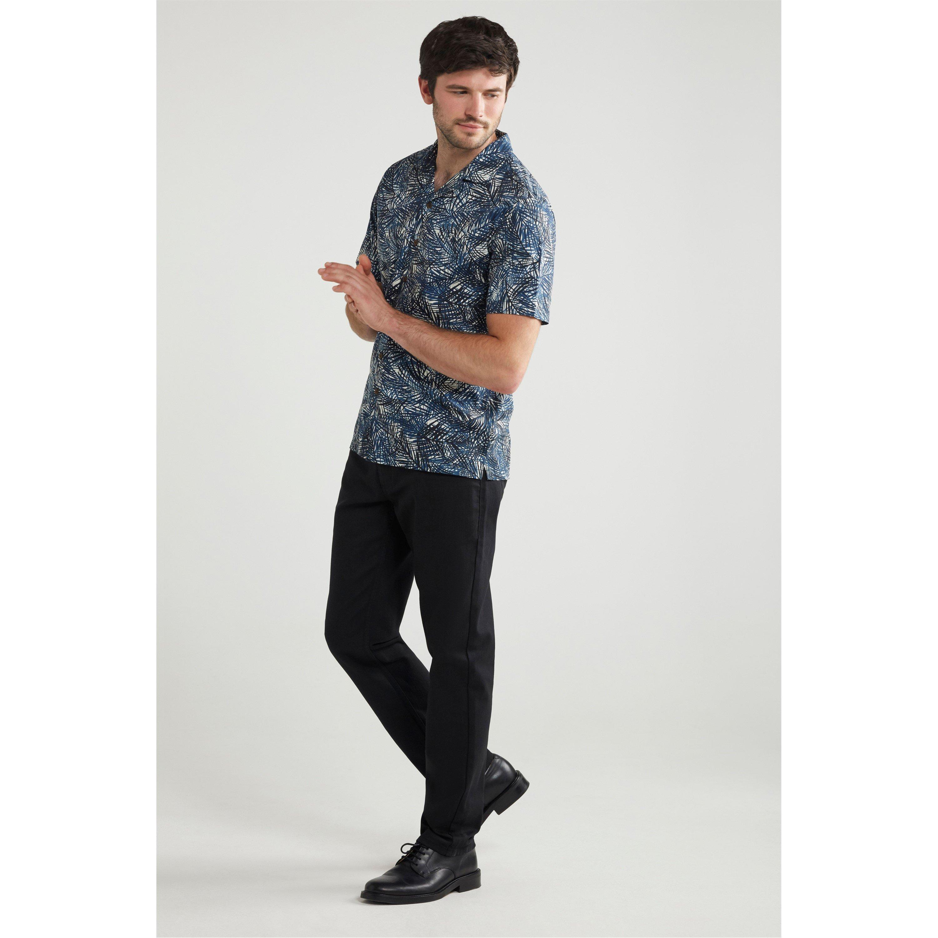 Farah Short Sleeve Cuban Shirt