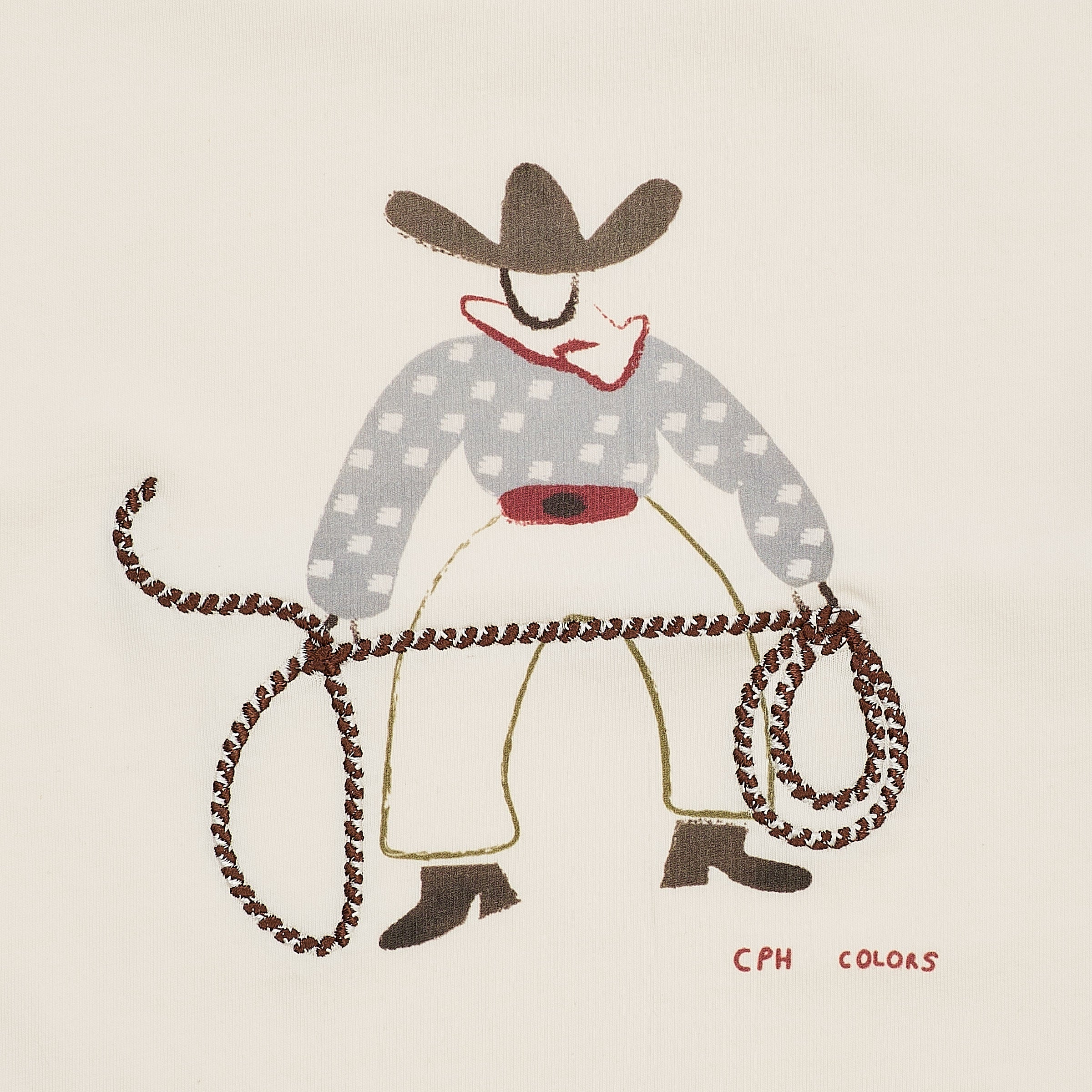 Copenhagen Colors Bluse Cowboy