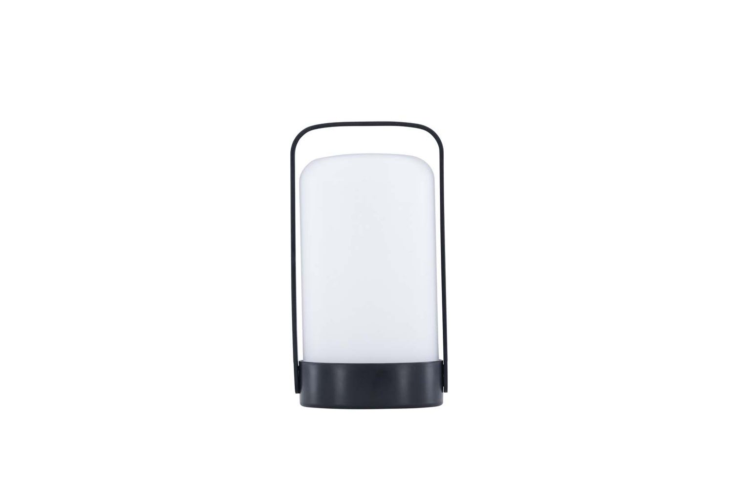 Fern LED tafellamp voor buiten, zwart. 12 x 12 x 22 cm