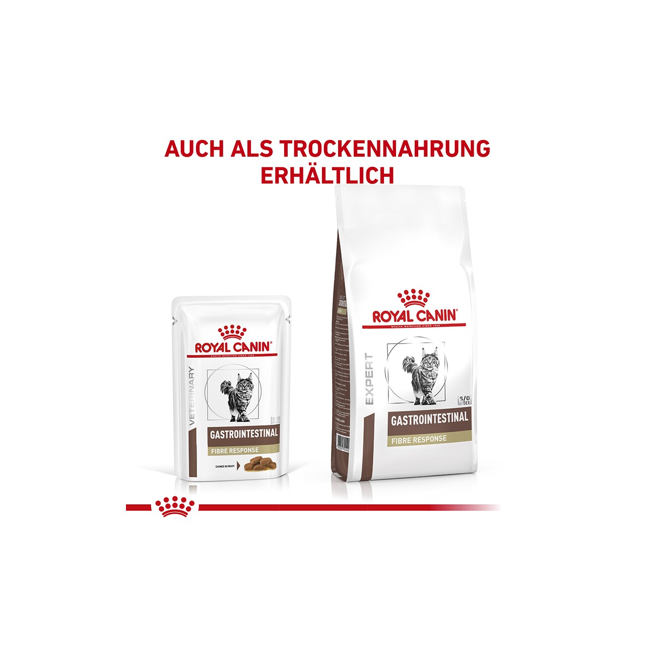 ROYAL CANIN Veterinary Gastrointestinal Fibre Response in Soße 12x85g