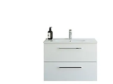 Møbelpakke Mido  81cm 2skuf vask mathvid
