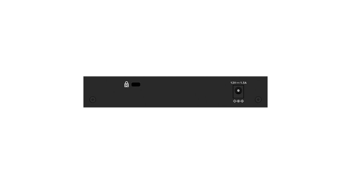 Netgear8-port 2.5G Multi-Gigbit  Ethernet Plus Switch (MS308E)  (Zwart, Unmanaged)