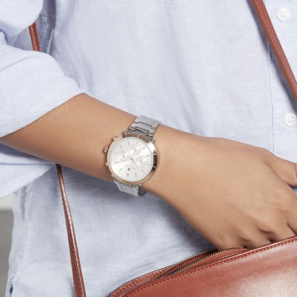 Montre Tommy Hilfiger Argenté