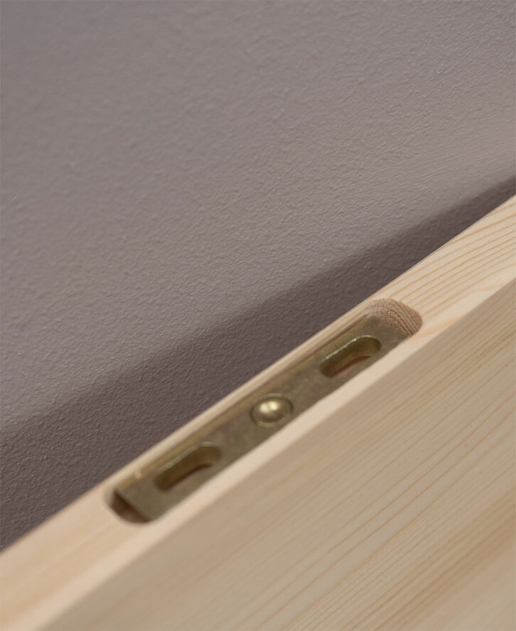 RECOLLECTOR Floating wooden shelves White oil