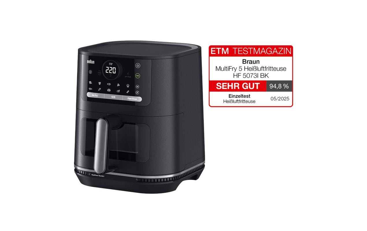 Heissluft-Fritteuse MultiFry 5 HF5073 1.6 kg<br>Vielseitige Fritteuse