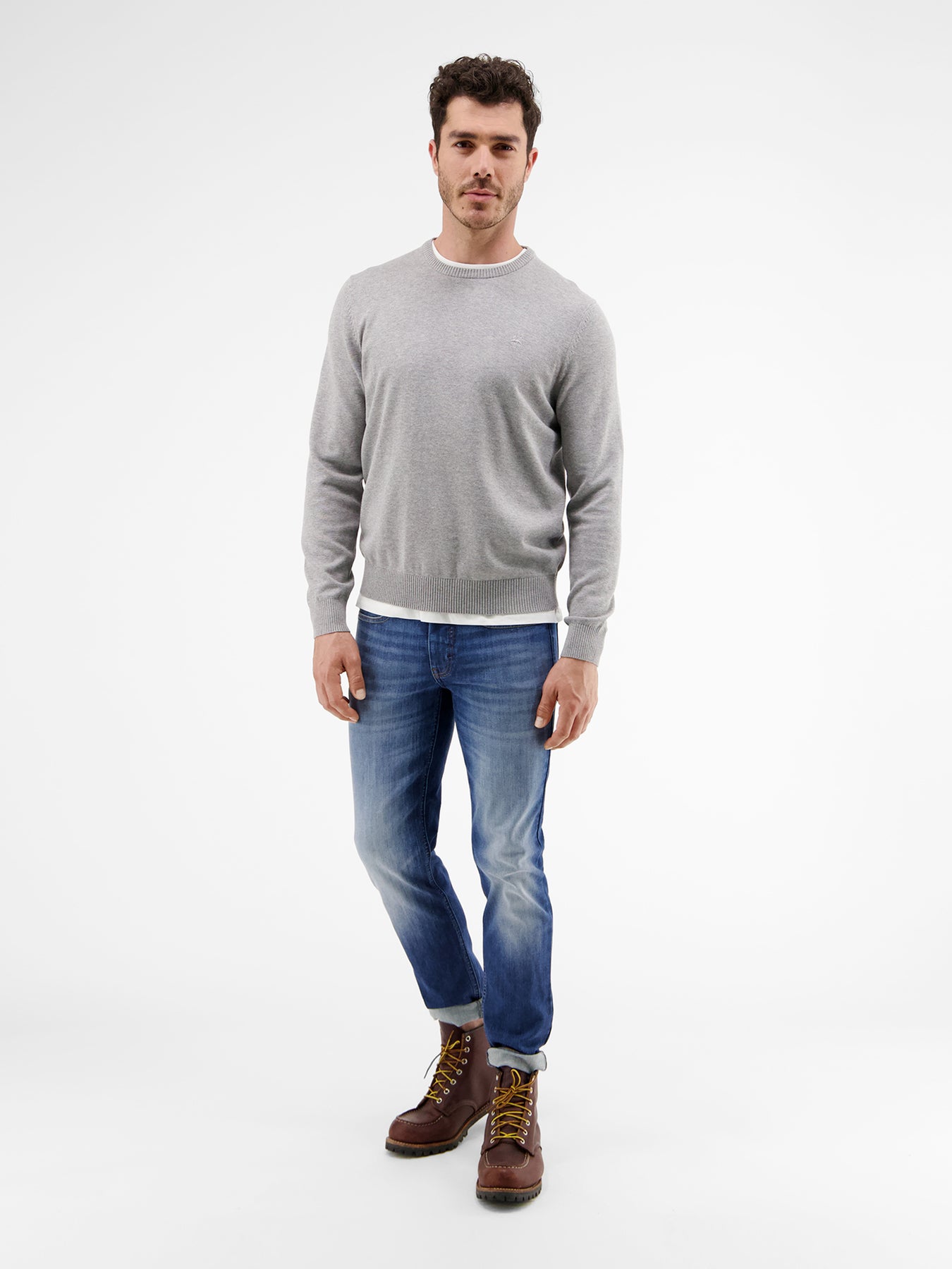 Basic Strickpullover
