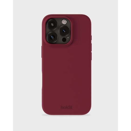 holdit Iphone 16 ProMax Silikone Cover, Red Velvet