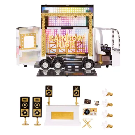 MGA Entertainment Rainbow Vision World Tour Bus & Stage