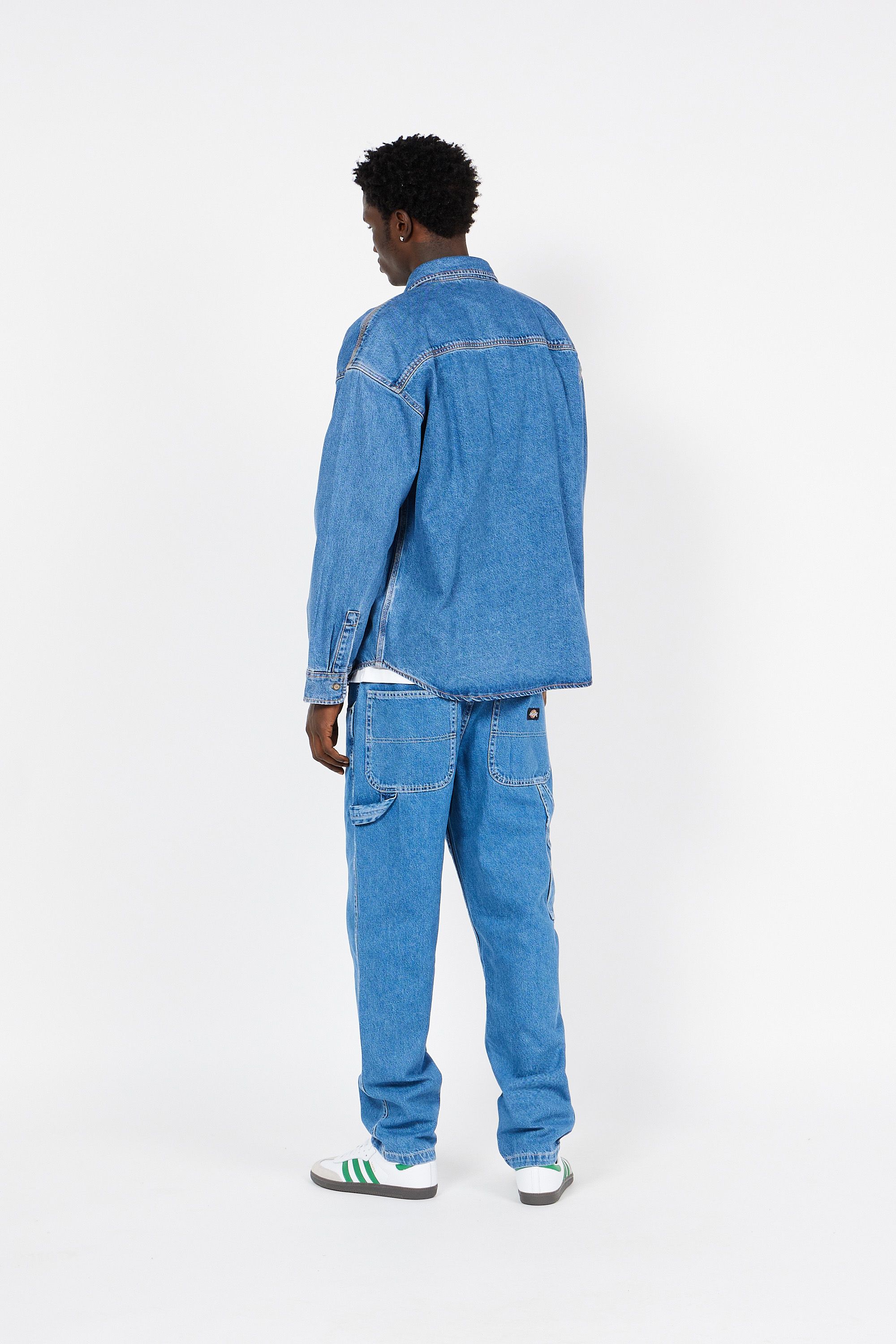 DICKIES Chemise  HOUSTON  CLA Bleu