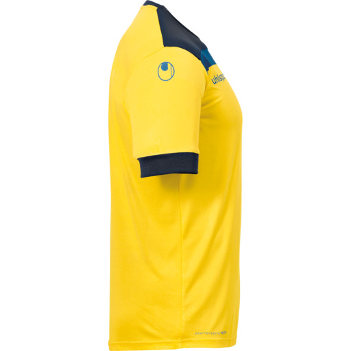 Camisa de manga curta Offense 23 Lima Amarillo/azul Marino Uhlsport