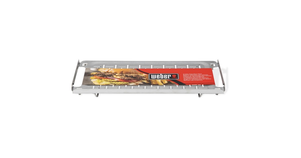 WeberWarmhoudrek voor de Plancha grillrooster  (Roestvrij staal)