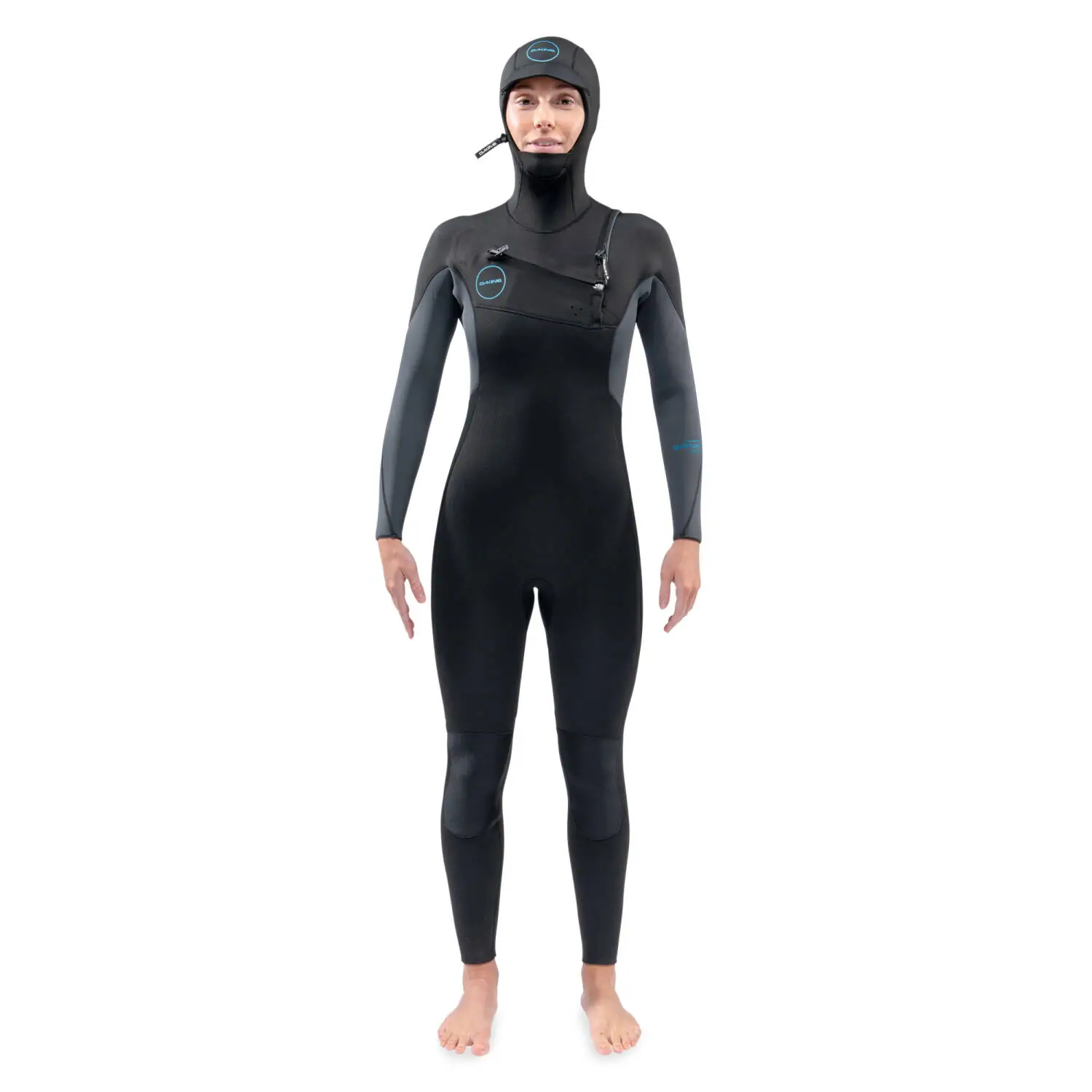 Dakine Quantum Hooded 5mm Chest Zip Våddragt Vinter Dame