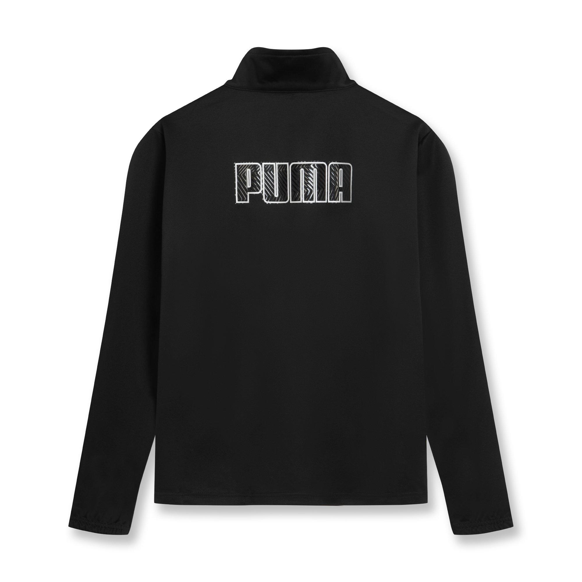 Puma Finesse Performance Quarter Zip Drill Top Mens