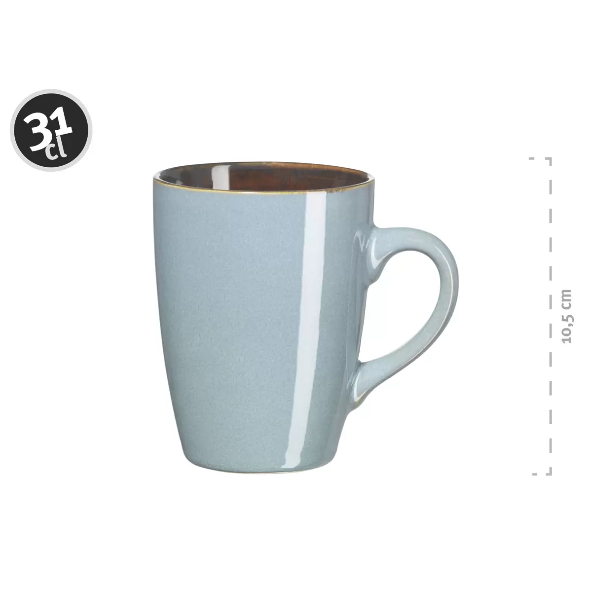 Kombiservice 20 tlg. SCURO blau,beige,grau
