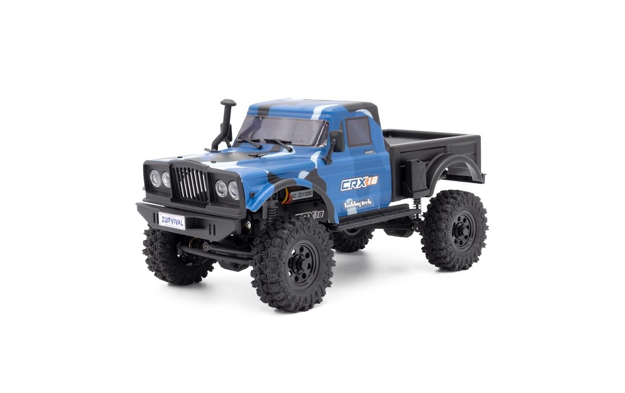 Scale Crawler CRX18 Pick-up 4WD Blau, RTR, 1:18<br>Kleiner Rock Crawler im RTR Set