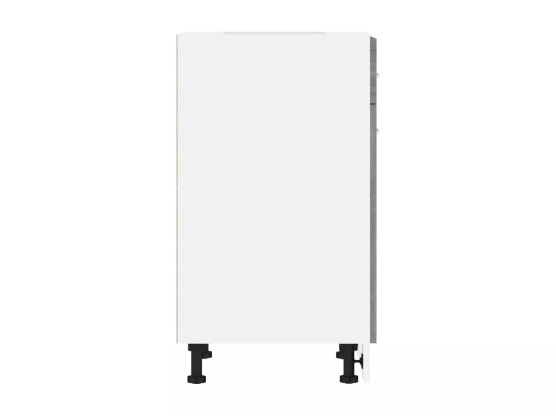 Armoire de plancher à tiroir Sonoma gris 50x46x81,5 cm