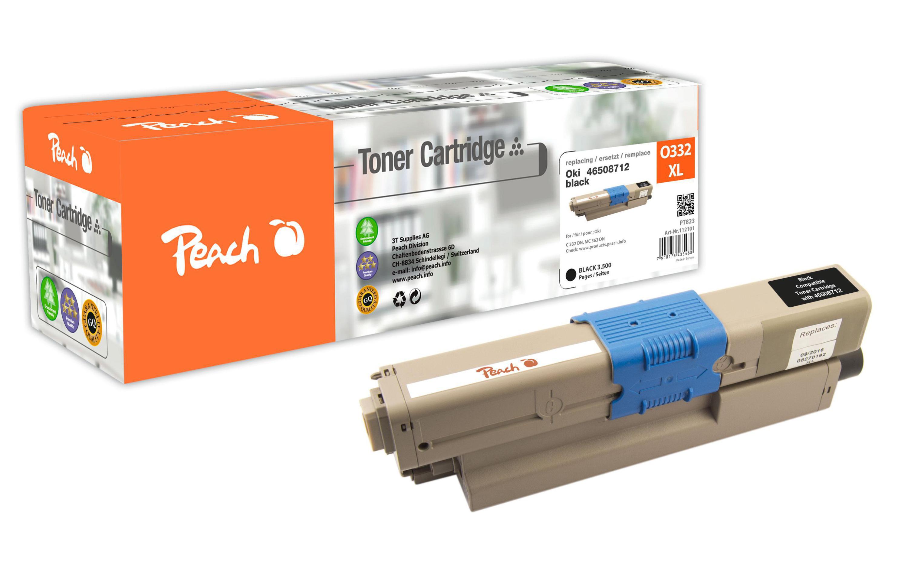 Toner OKI 46508712 BlackToner, Black