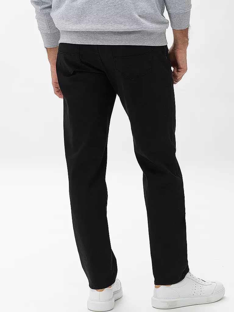 BRAX Hose Straight Fit CADIZ schwarz