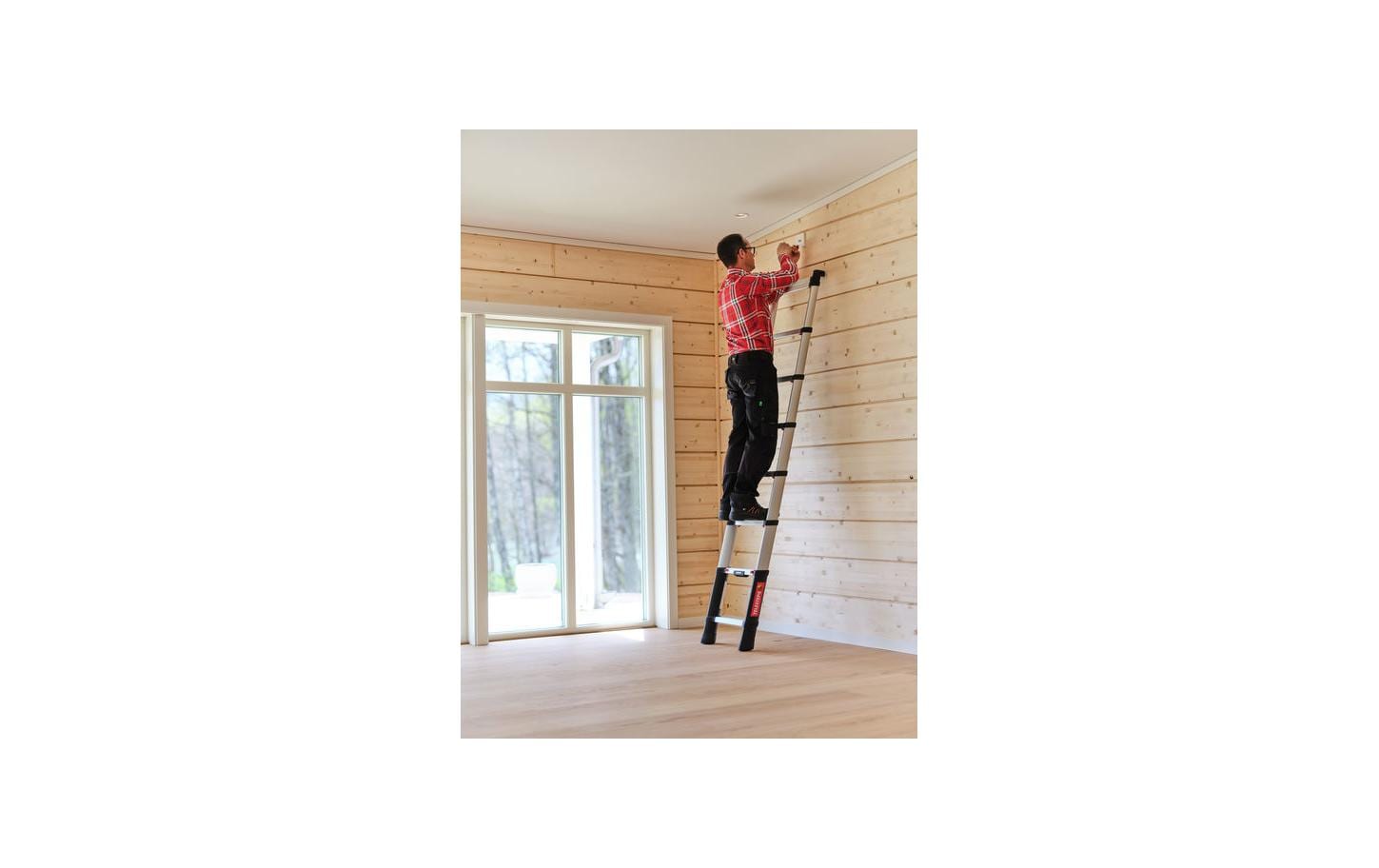Teleskopleiter Prime Line 4.1 m 11 Stufen<br>Leiter