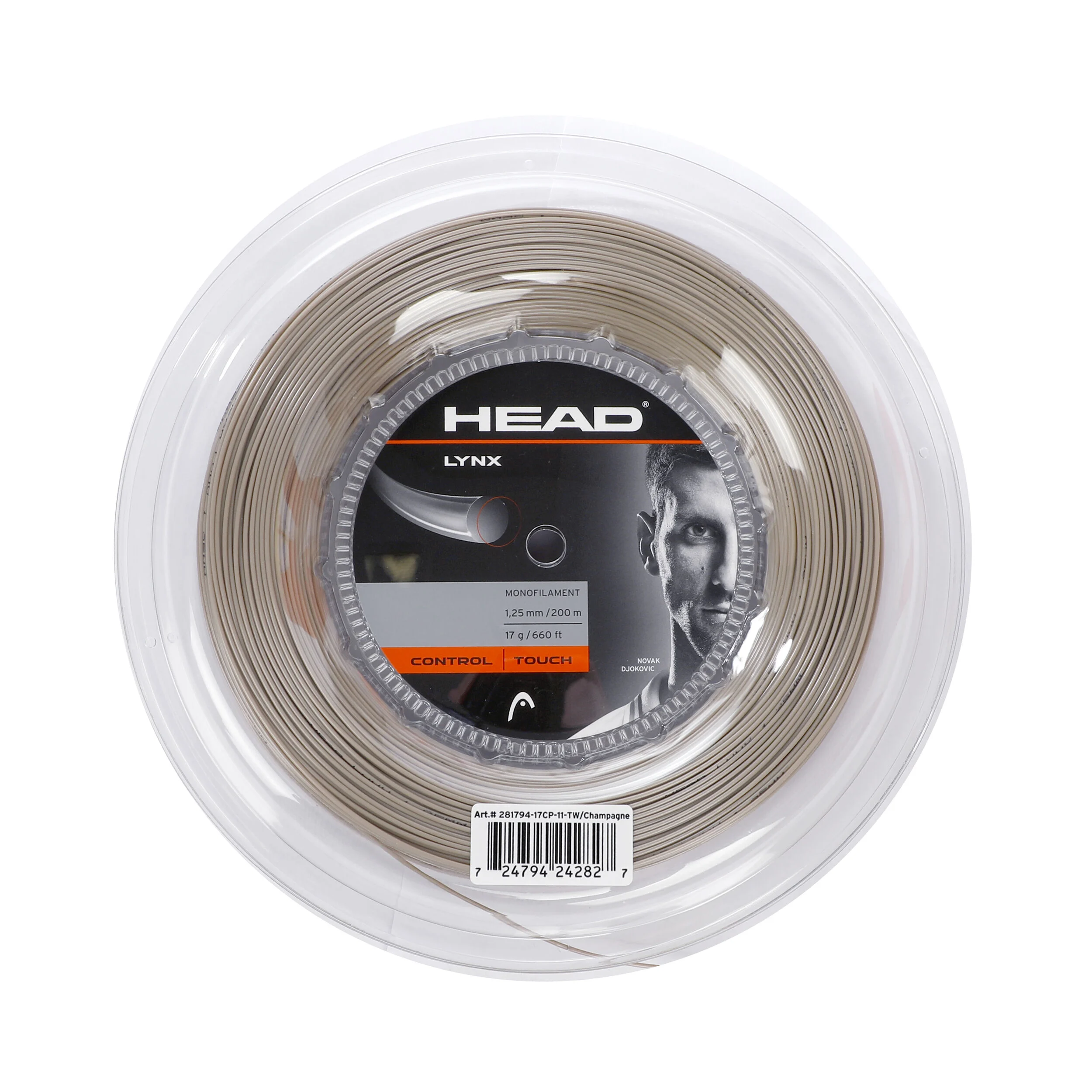 HEAD Lynx Bobine Cordage 200m Edition Spéciale - Écru