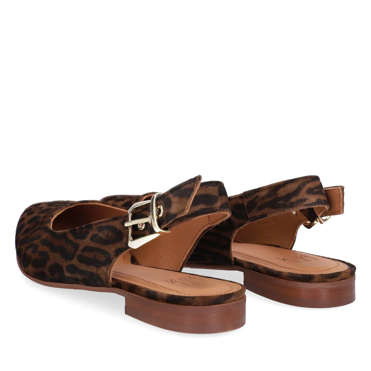 Billi Bi  A6302 ballerinasko - Leopardo Suede