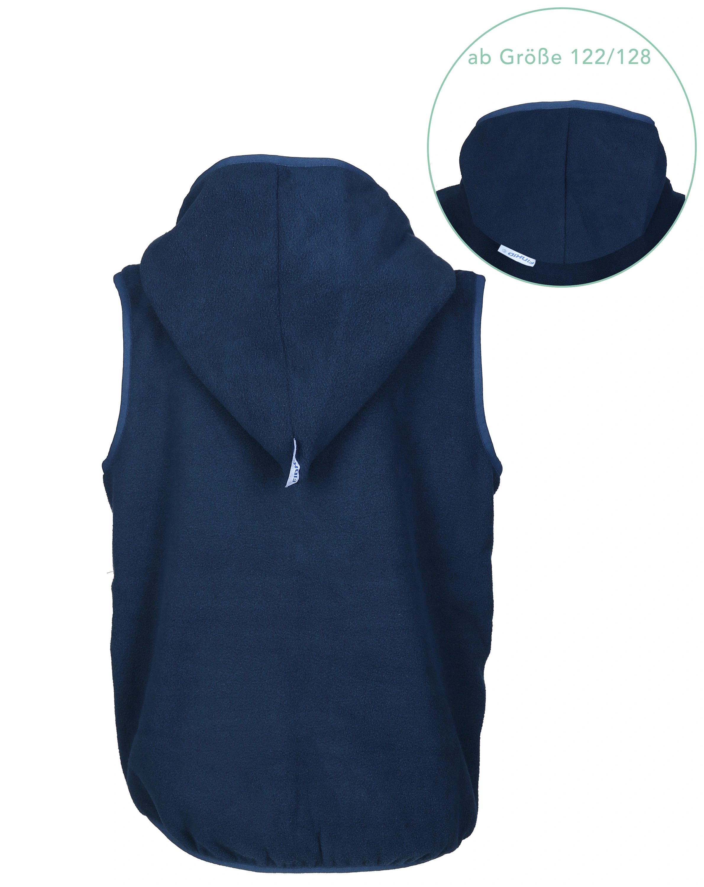 Fleeceweste POPPELI in navy/denim