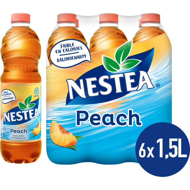 Nestea Eistee Peach, 150 cl, 6 Stück