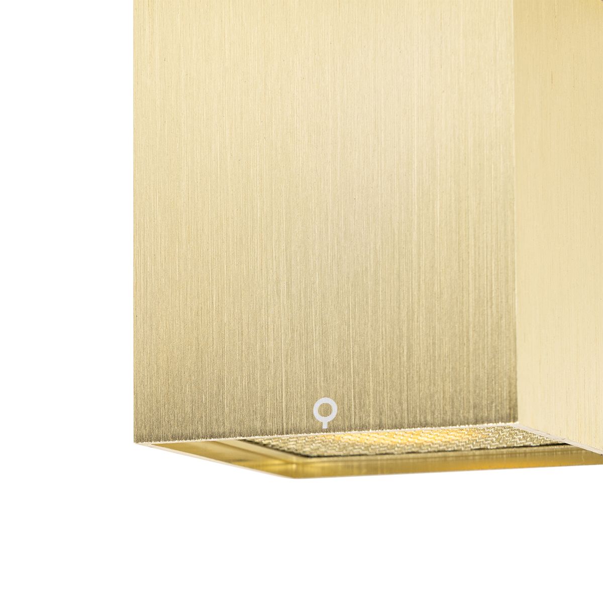 Design opbouwspot goud GU10 50mm - Qubo Honey