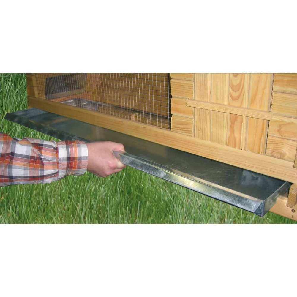 Maison pour rongeurs alfred 116x45x62 cm bois vernissé