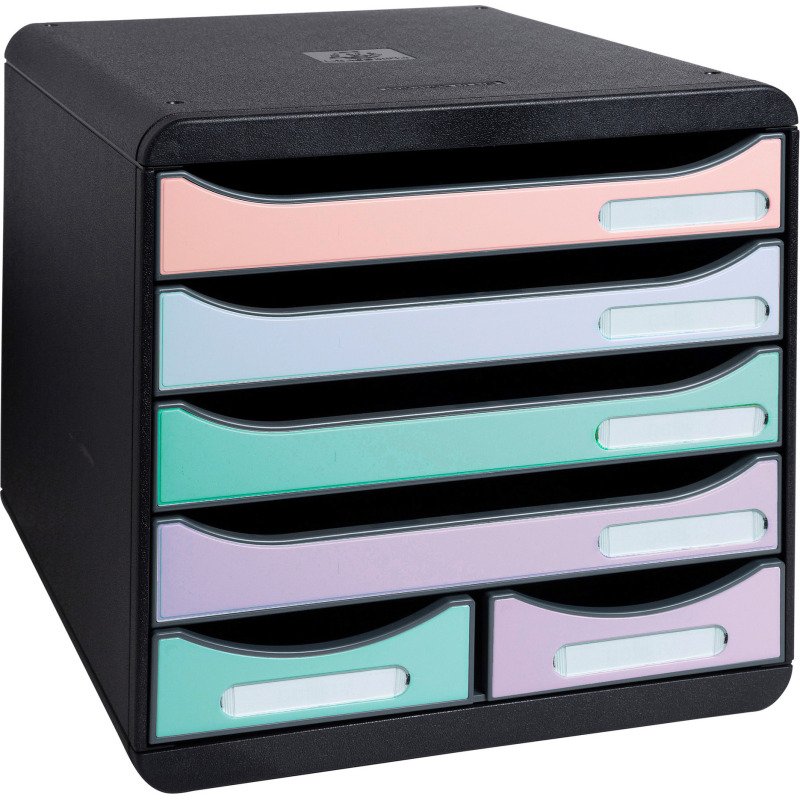 Module de rangement Exacompta Big Box Maxi 6 tiroirs