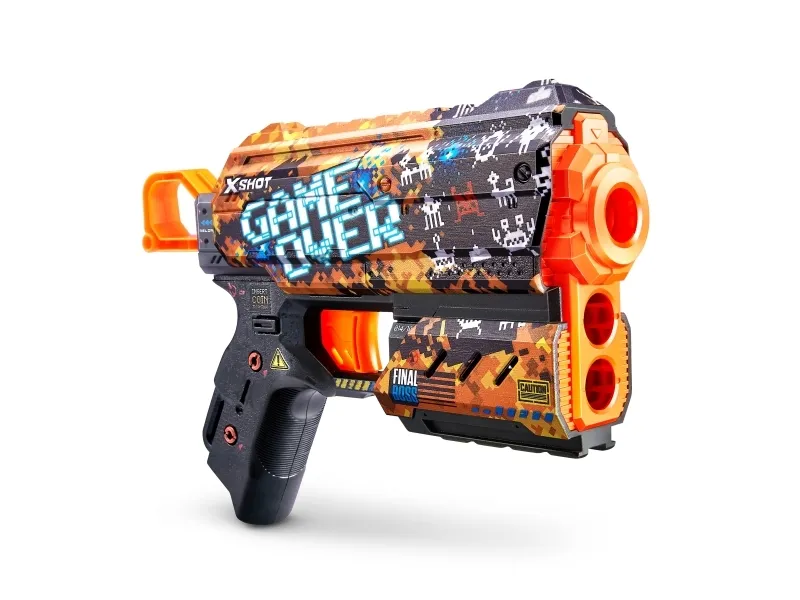 XSHOT legetøjsgevær Skins Flux, assorteret, 36516 (ZUR-36516)