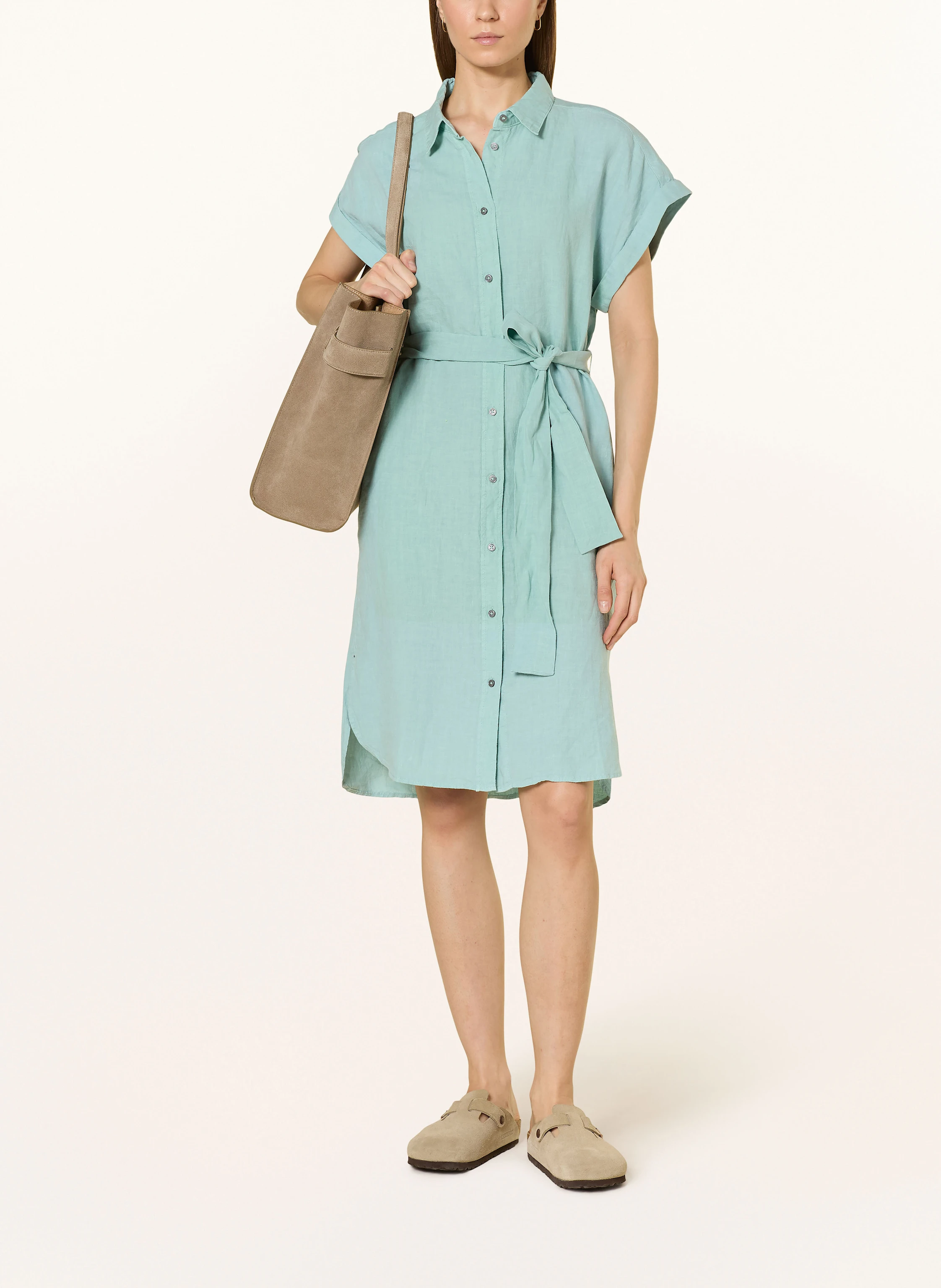 Marc O'Polo Hemdblusenkleid aus Leinen