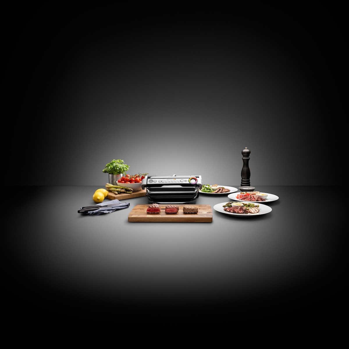OBH Nordica Optigrill+ bordgrill OBHGO712DS0 (stål)